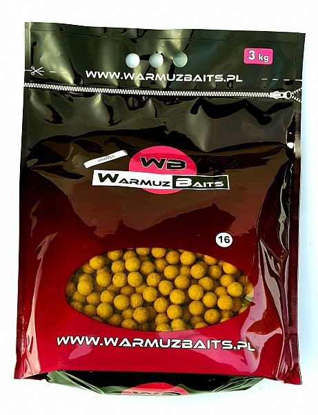 WarmuzBaits - Ananasrozmiar/opakowanie 16 mm / 3kg (worek) - MPN: 67025 - EAN: 5902537373464