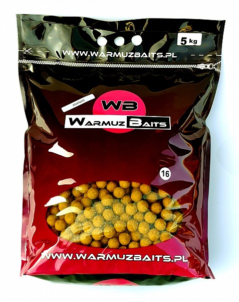 WarmuzBaits - Ananasrozmiar/opakowanie 16 mm / 5kg (worek) - MPN: 67047 - EAN: 5902537373686