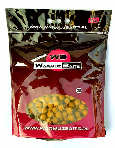 WarmuzBaits - Ananasrozmiar/opakowanie 20 mm / 3kg (worek) - MPN: 67036 - EAN: 5902537373570
