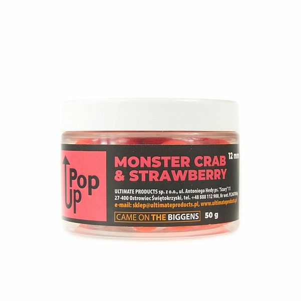 UltimateProducts Pop-Ups - Monster Crab Strawberryrozmiar  12 mm - EAN: 5903855430426