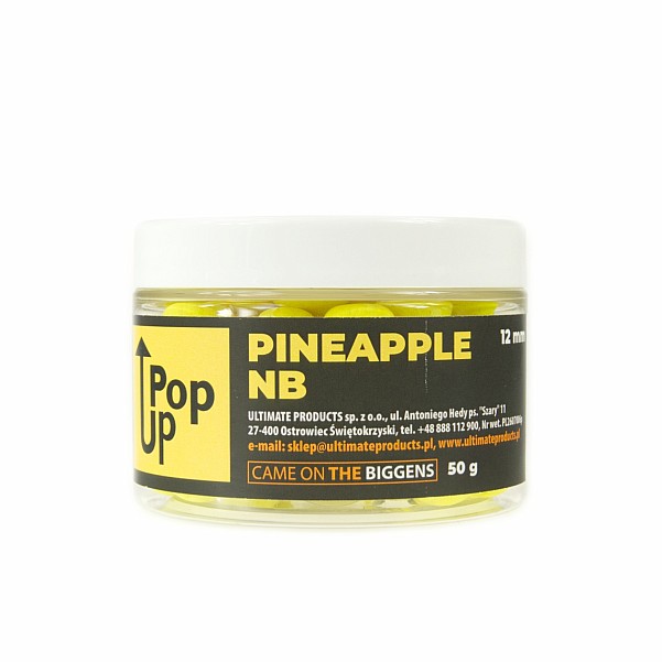 UltimateProducts Pop-Ups - Pineapple NBsize 12 mm - EAN: 5903855431676