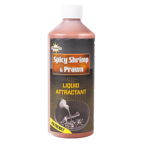 DynamiteBaits Spicy Shrimp & Prawn Liquid 500 мл