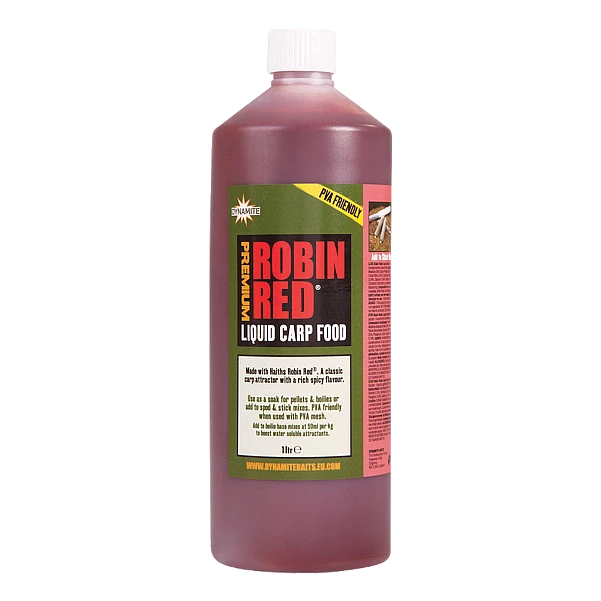 DynamiteBaits Robin Red Liquid Carp Food 1 litr