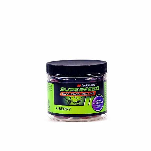 TandemBaits SuperFeed Diffusion Boilies - X-Berry 14/16 mm / 90g