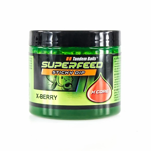 TandemBaits SuperFeed X Core Sticky Dip X-Berry 100 мл