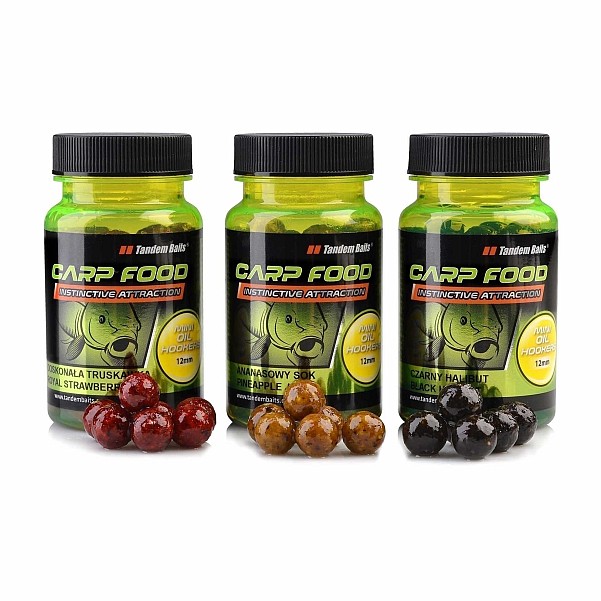 TandemBaits Carp Food Oil Hookers Truskawka PlusGröße 12 mm / 50g - MPN: 17531 - EAN: 5907666676455