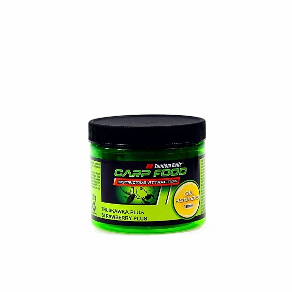 TandemBaits Carp Food Oil Hookers Truskawka Plus 18 мм / 120г