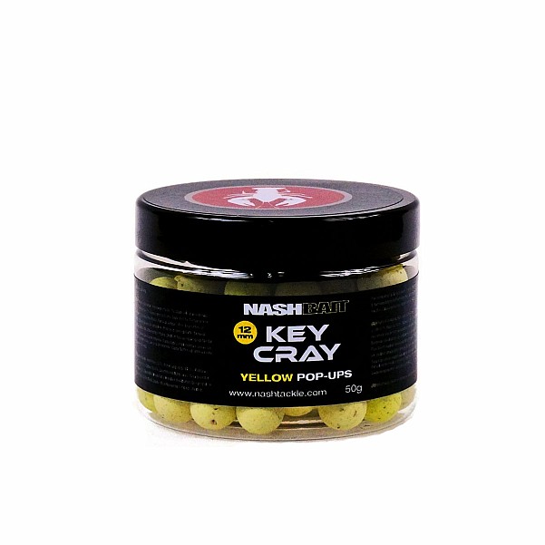 Nash Key Cray Pop Up Yellowsize 12 mm / 50g - MPN: B9939 - EAN: 5055108899396