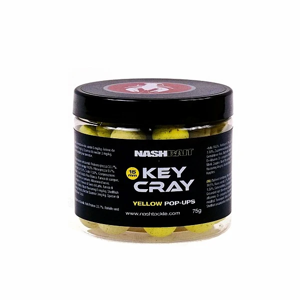 Nash Key Cray Pop Up Yellow 15 мм / 75 г