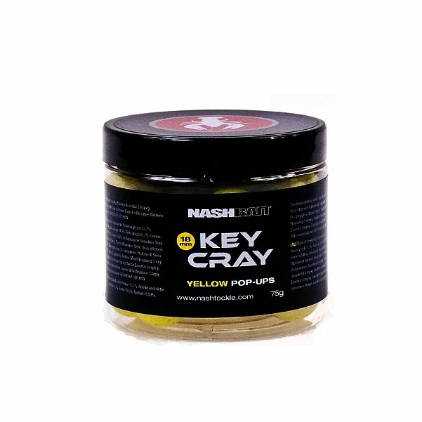 Nash Key Cray Pop Up Yellow 18 мм / 75г