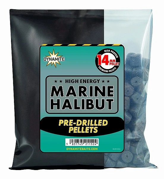 Dynamite Baits Pellets -Marine Halibut  14 mm / 350 g (avec trou)