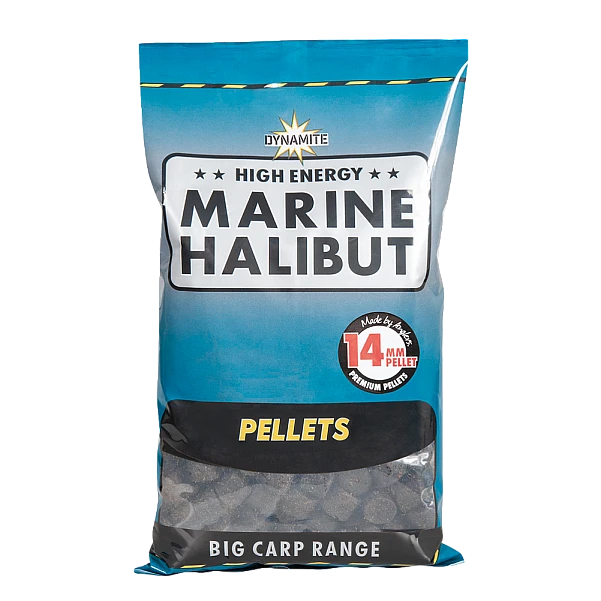 Dynamite Baits Pellets -Marine Halibut  14 mm / 900 g (avec trou)
