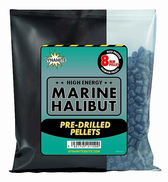 Dynamite Baits Pellets -Marine Halibut  8 mm / 350 g (avec trou)