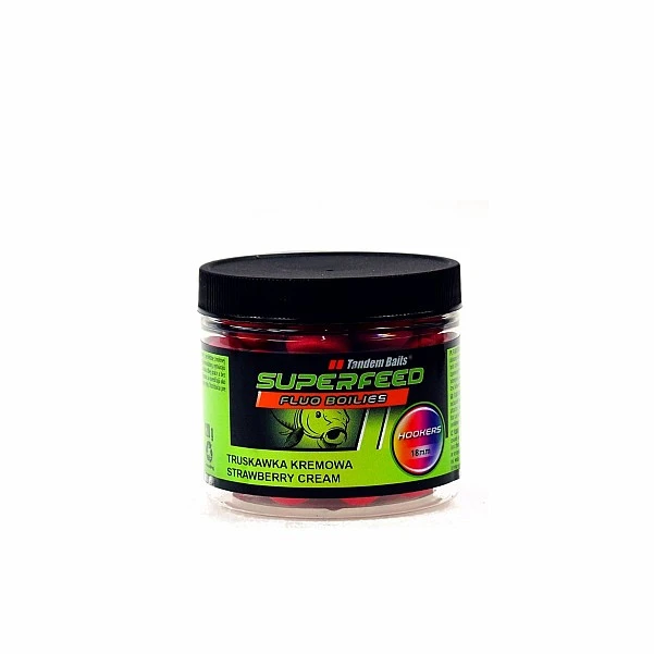 TandemBaits SuperFeed Fluo Hookers Truskawka Kremowa