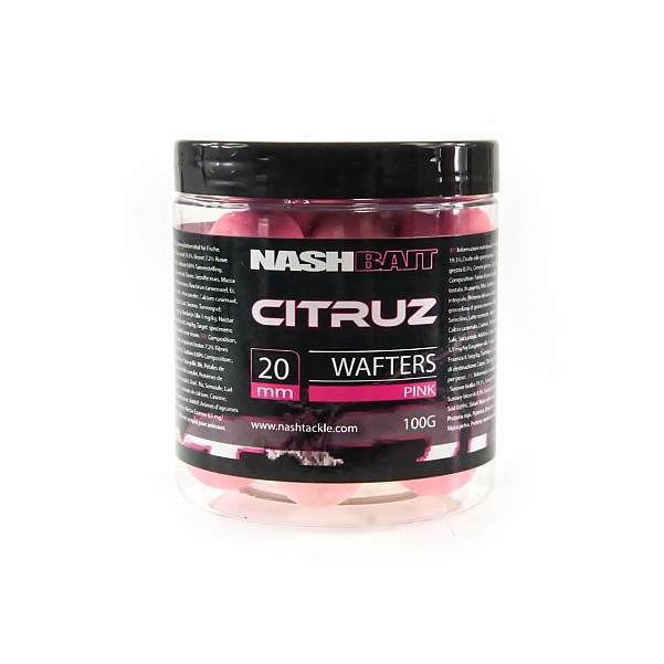 NEW Nash Citruz Pink Waftersrozmiar 20mm / 100g - MPN: B2178 - EAN: 5055108821786