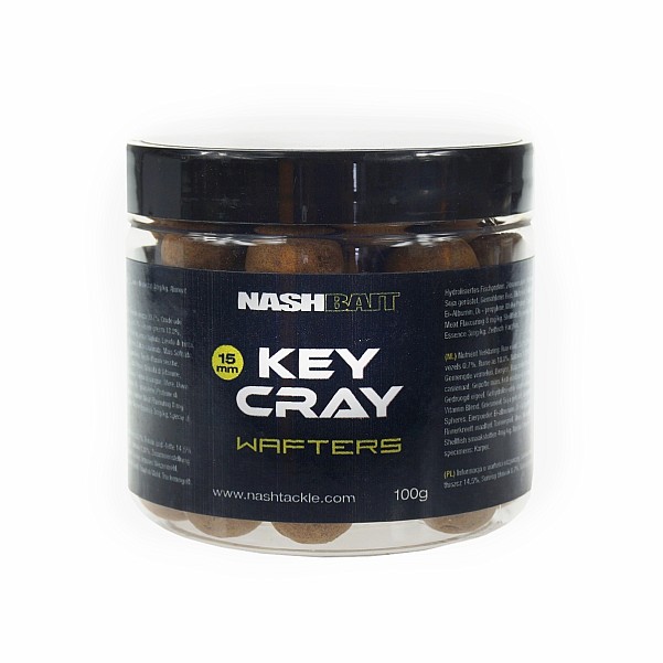 Nash Key Cray WaftersGröße 20 mm / 100g - MPN: B9954 - EAN: 5055108899549