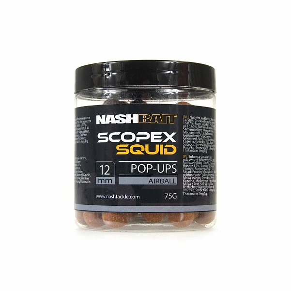 NEW Nash Scopex Squid Pop Ups 12 мм / 50 г
