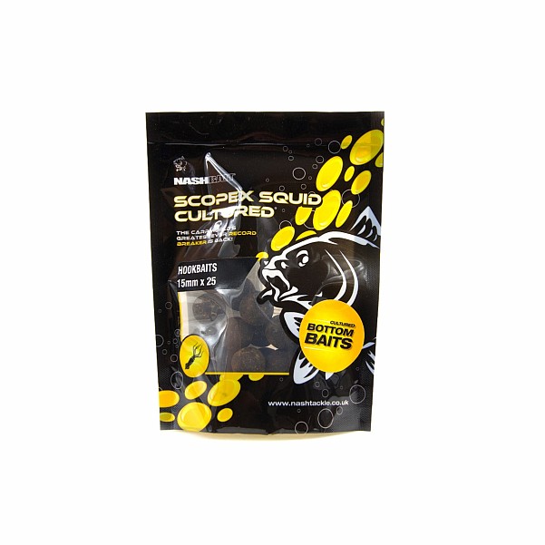 NEW Nash Scopex Squid Cultured HookbaitsGröße 15 mm - MPN: B6862 - EAN: 5055108868620