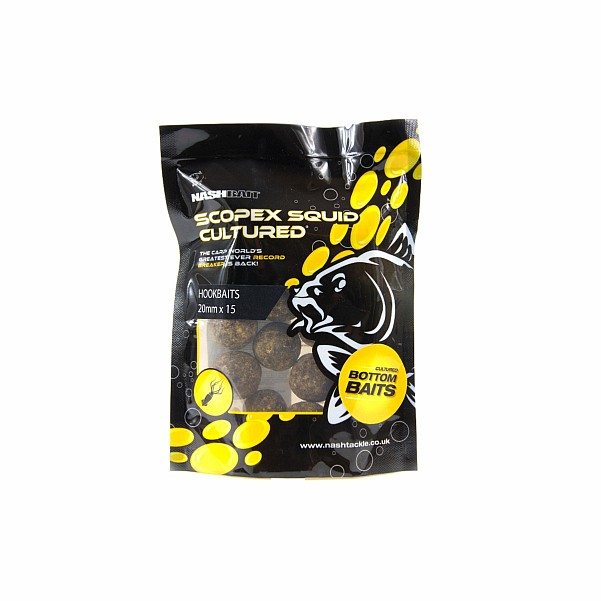 NEW Nash Scopex Squid Cultured HookbaitsGröße 20 mm - MPN: B6861 - EAN: 5055108868613