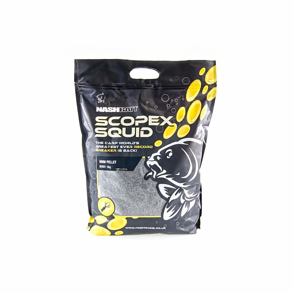 NEW Nash Scopex Squid Feed Pelletrozmiar 6 mm / 5kg - MPN: B6881 - EAN: 5055108868811