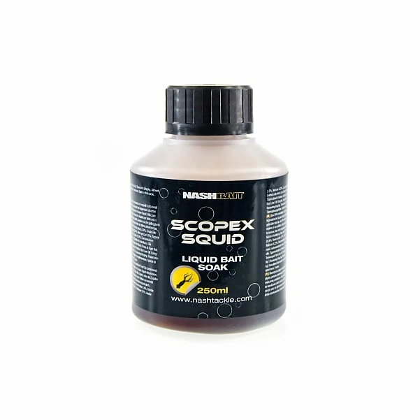 Nash Scopex Squid Liquid Bait Soak 250 мл