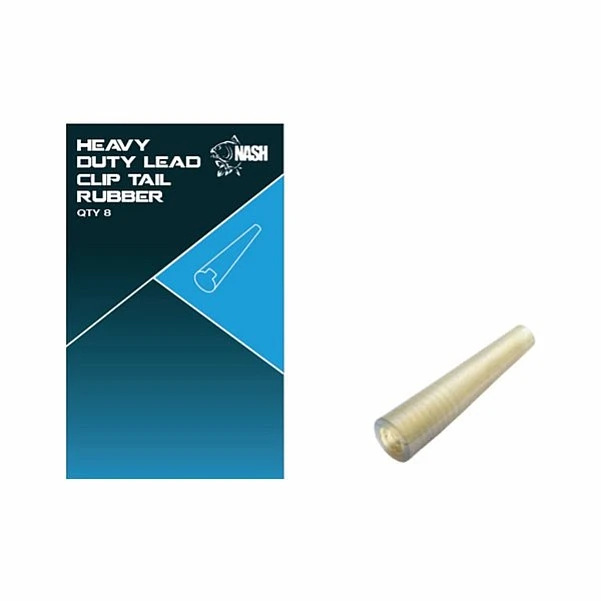 Nash Heavy Duty Lead Clip Tail Rubbers 8 sztuk