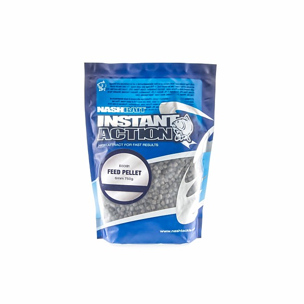 NEW Nash Instant Action Feed Pellet Verpackung 750g - MPN: B3381 - EAN: 5055108833819