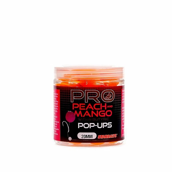 NEW Starbaits Probiotic Peach & Mango Pop-Ups 20 mm
