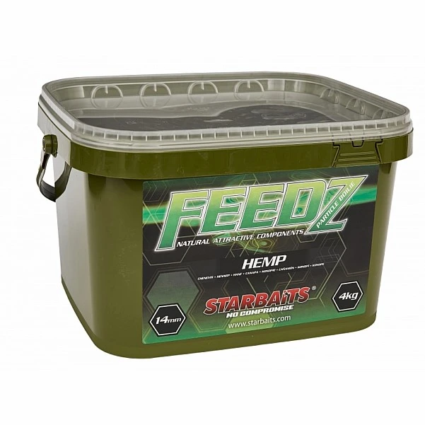 Starbaits Feedz Hemp Boilies 14mm / 4kg