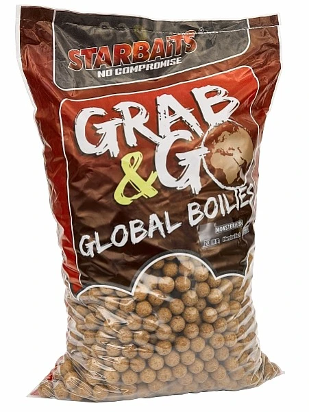 Starbaits Grab&Go Global Boilies - Mega Fish 20 mm / 10kg