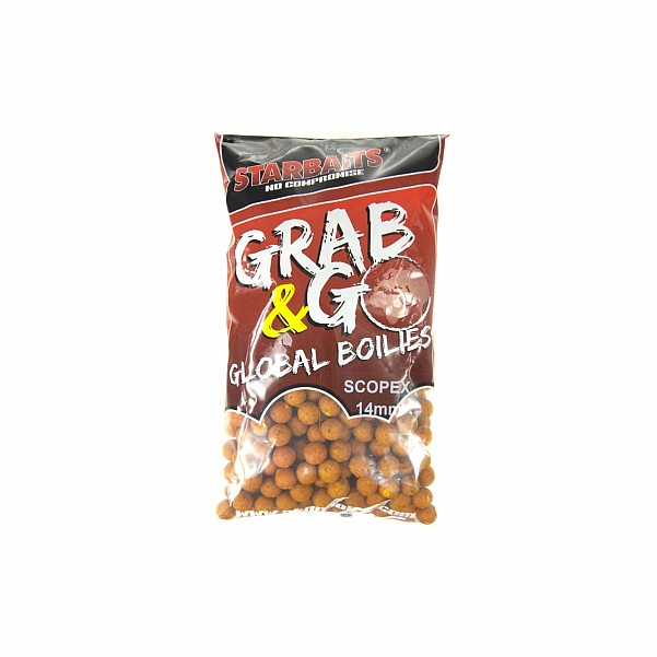 Starbaits Grab&Go Global Boilies - Scopexméret 14 mm /1kg - MPN: 16815 - EAN: 3297830168155