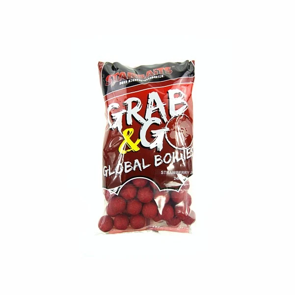 Starbaits Grab&Go Global Boilies - Strawberry Jam 24mm /1kg
