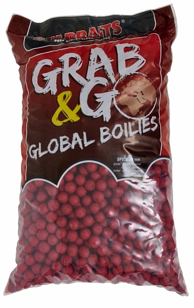 Starbaits Grab&Go Global Boilies - Spice velikost 20 mm / 10kg - MPN: 78709 - EAN: 3297830787097