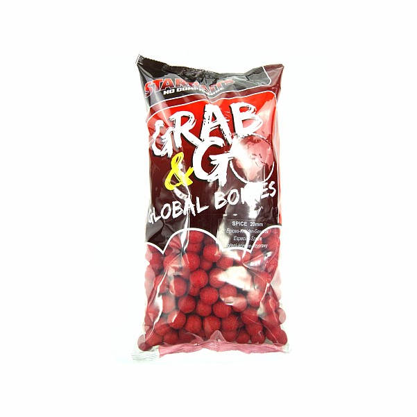 Starbaits Grab&Go Global Boilies - Spice taille 20mm / 2,5kg - MPN: 78681 - EAN: 3297830786816