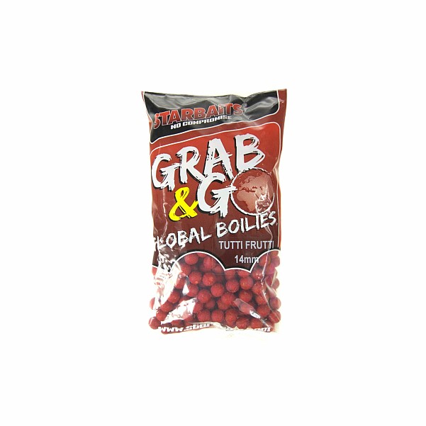 Starbaits Grab&Go Global Boilies - Tutti Frutti rozmiar/opakowanie 14 mm /1kg - MPN: 16819 - EAN: 3297830168193