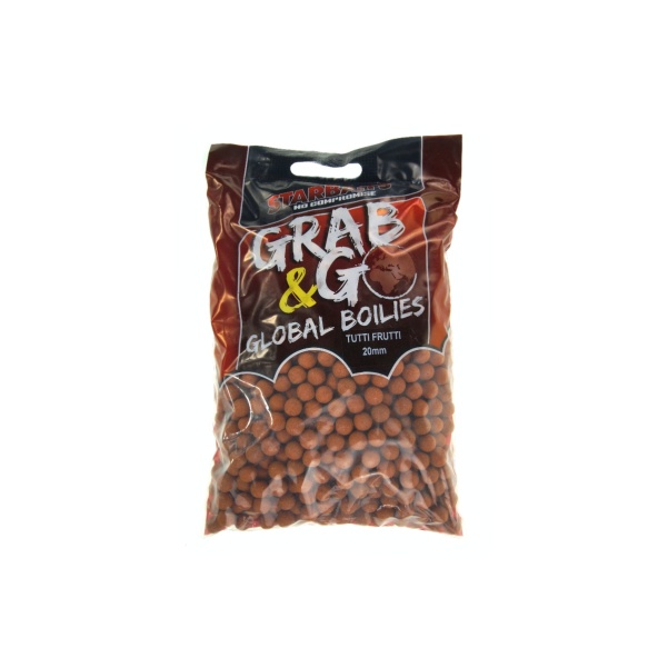 Starbaits Grab&Go Global Boilies - Tutti Frutti 20mm /5kg - MPN: 87719 - EAN: 3297830877194