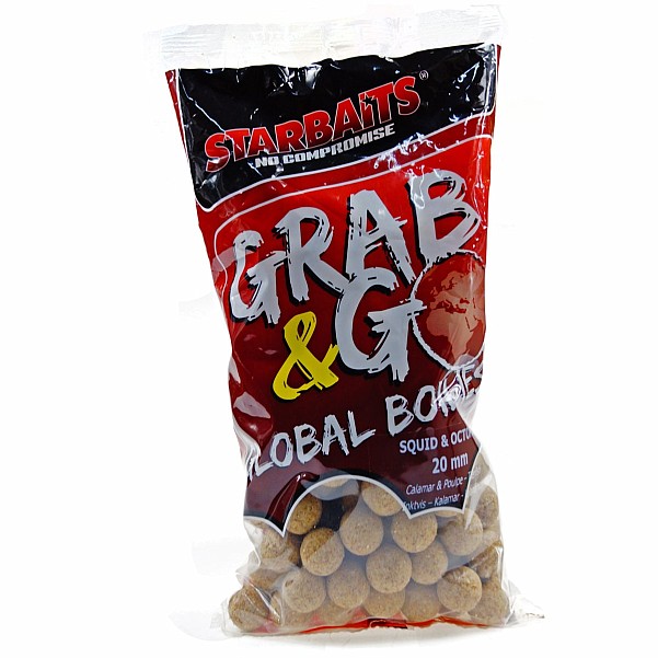 Starbaits Grab&Go Global Squid Octopus Boiliesrozmiar 20 mm /1kg - MPN: 43060 - EAN: 3297830430603