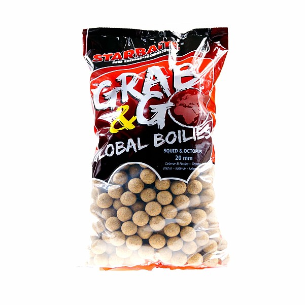 Starbaits Grab&Go Global Squid Octopus Boiliesrozmiar 20mm / 2,5kg - MPN: 49044 - EAN: 3297830490447