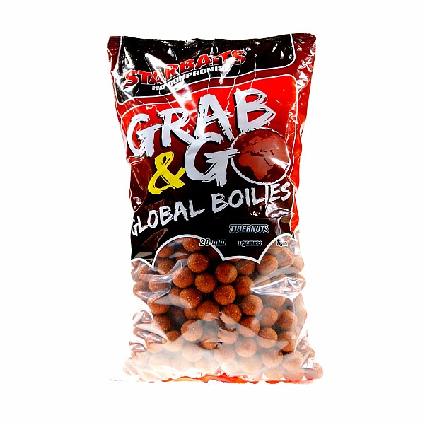 Starbaits Grab&Go Global Tigernut Boiliesvelikost 20mm / 2,5kg - MPN: 49045 - EAN: 3297830490454