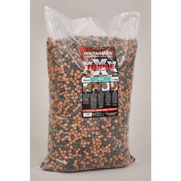 Starbaits Preparation X Triple X Pellets - FISH 9 mm