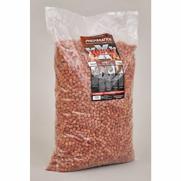 Starbaits Preparation X Triple X Pellets - SPICY 9 mm