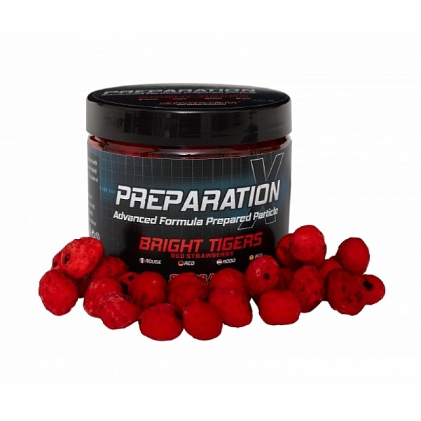 Starbaits Preparation X Bright Tiger - RED STRAWBERRYopakowanie 200ml - MPN: 32844 - EAN: 3297830328443