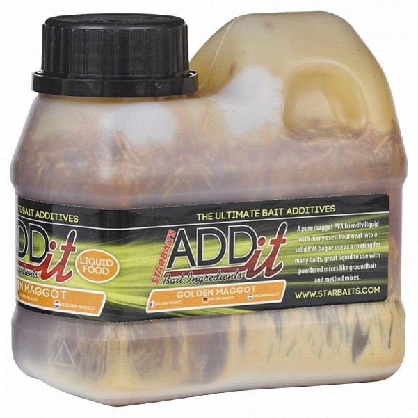 Starbaits ADD IT Liquid MaggotsVerpackung 500ml - MPN: 7880 - EAN: 3297830078805