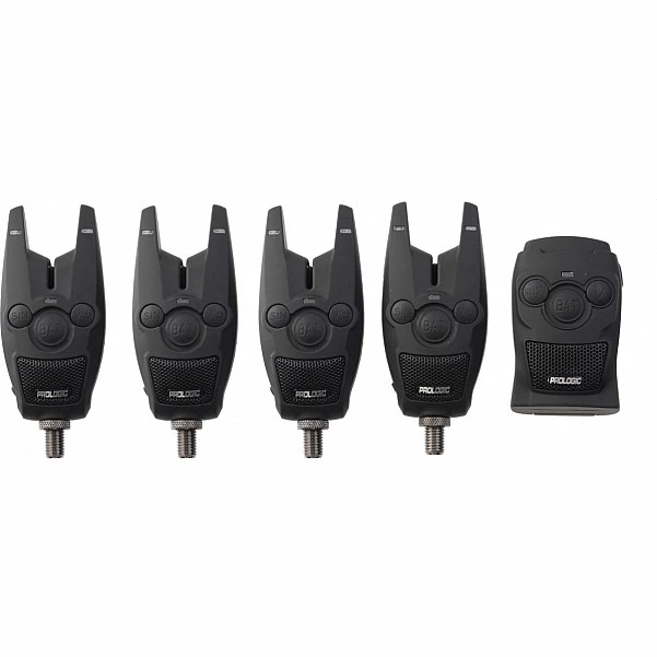 Prologic BAT+ Bite Alarm Set 4+1 niebieskie LED