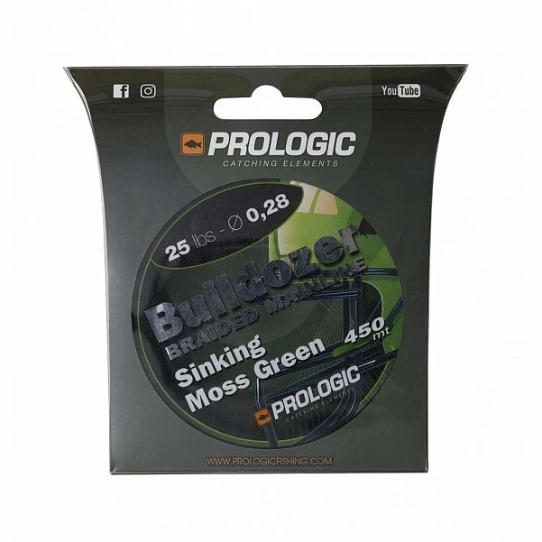 Prologic Bulldozer Braided Mainline 450m
