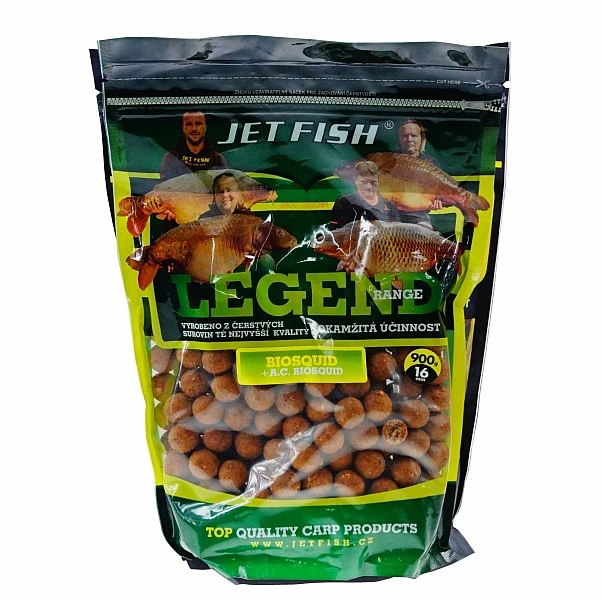 Jetfish Legend Boilie - Biosquid + A.C. Biosquid 16mm / 900g