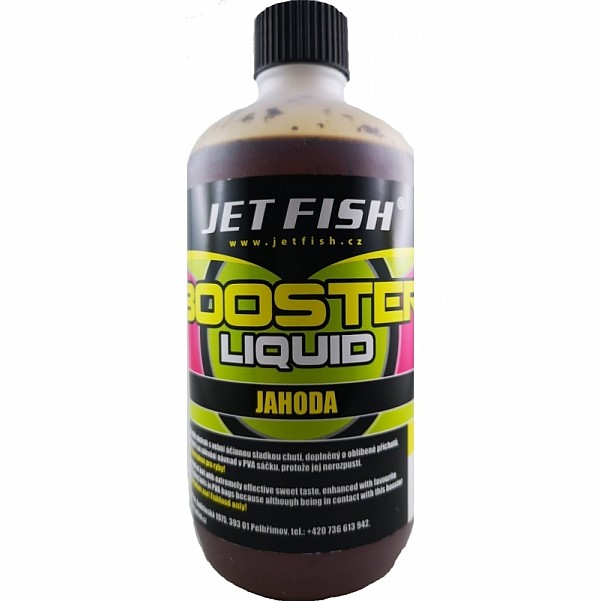 JetFish Booster Liquid StrawberryVerpackung 500ml - MPN: 192255 - EAN: 01922554