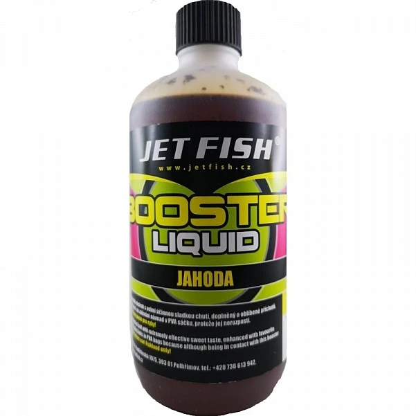 JetFish Booster Liquid Strawberry 500 мл