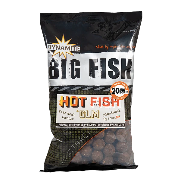 DynamiteBaits Boilies - Hot Fish & GLM 20 mm / 1kg