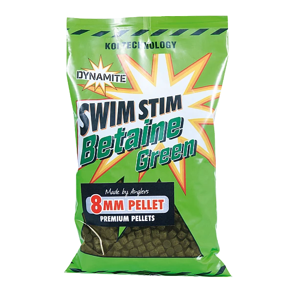 Dynamite Baits Swim Stim Carp Pellet -  Green Betaine  8 mm